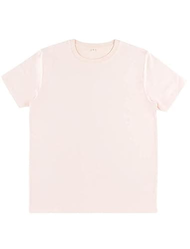Image of Earth Wardrobe Heavyweight Organic Cotton T-Shirt – Men’s/Unisex Plain Tee, Thick Soft Fabric, Durable Everyday Basic