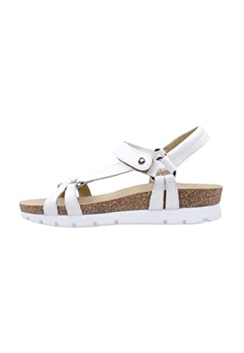 Image of Panama Jack Sally Basics, Women’s Wedge Heels Sandals, White, 5 UK (38 EU)