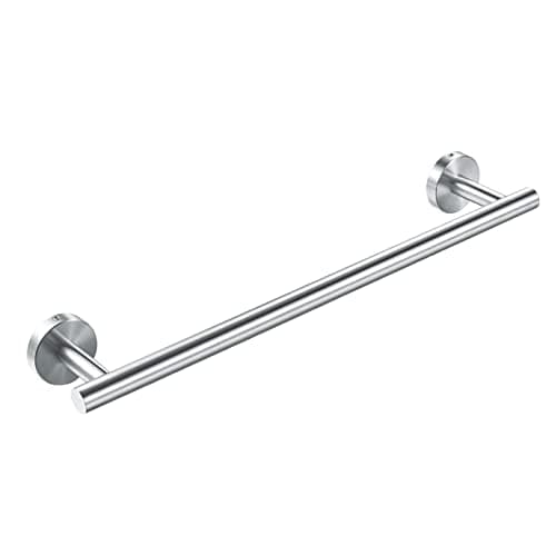 Image of YUET Towel Rail 40CM Brushed Finish Hand Towel Holder Bar Bathroom Holders For Bathrooms Kitchen Dish Cloths Hanger 304 Stainless Steel RUSTPROOF Wall Mounted 16''