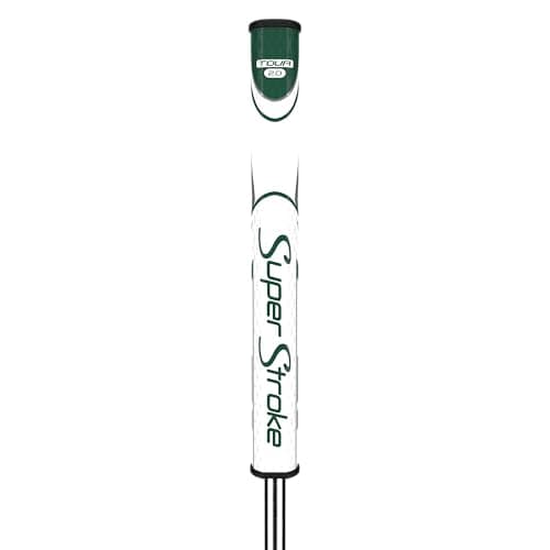 Image of SUPERSTROKE ZENERGY TOUR 2.0 PUTTER GRIP (WHITE/GREEN)