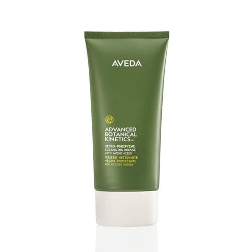 Image of Aveda Advanced Botanical Kinetics™ Micro-Purifying Cleansing Mousse | Removes makeup, oil, and impurities | Vegan | Full Size, 150 ml