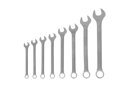 Image of GEDORE 26-pc. Combination spanner set, AF 6-32 mm, 15° angled, Bi-hex, UD profile, Spanner set, 7-026