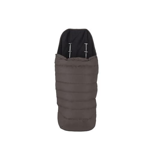 Image of Silver Cross Nia Compact Travel Stroller Footmuff - Chocolate