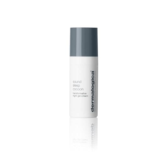 Image of Dermalogica Sound Sleep Cocoon Night Gel-cream - Revitalises & Soothes Senses, Increases Radiance By Morning, Reduces Signs of Skin Fatigue & Restores Vitality, for All Skin Types, 10ml