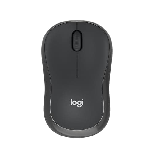 Image of Logitech M240 Silent Bluetooth Mouse, Wireless, Compact, Portable, Smooth Tracking, 18-Month Battery, for Windows, macOS, ChromeOS, Compatible with PC, Mac, Laptop, Tablets - Graphite
