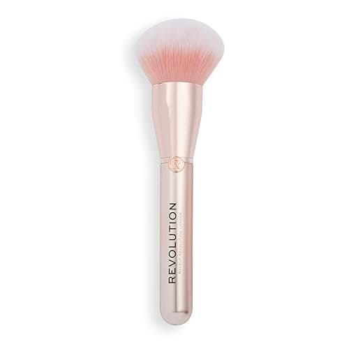 Image of Revolution Create Ultimate Powder Brush (R12), Makeup Brush for Finishing Powders, Bronzers, or Powder Foundation, Vegan & Cruelty-Free