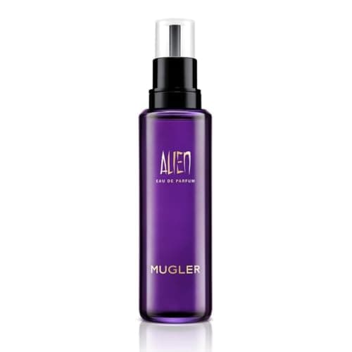 Image of Mugler Alien Eau de Parfum, Refillable Womens Perfume, Iconic Woody Floral Fragrance with Sensual Jasmine Sambac, Cashmeran Wood, Enveloping White Amber, (Full Size, Refill or Gift set)