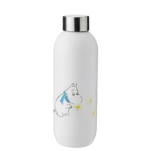 Image of Keep Cool Drinking Bottle, 0.75 L. - Frost - Moomin