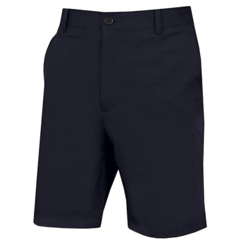 Image of Calvin Klein Golf Mens Micro Tech Shorts - Navy - 32