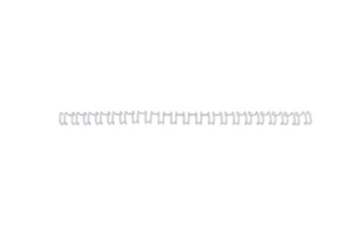 Image of GBC MultiBind Binding Wires, 6 mm, 55 Sheet Capacity, A4, White, Pack of 100, IB165085