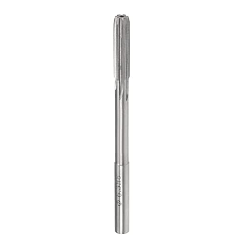 Image of CoCud Machine Chucking Reamers, 6.3mm Diameter D4 Accuracy, M35 Cobalt High Speed Steel Straight Flutes Milling Cutter - (Applications: for Lathe Machine), 1-Piece