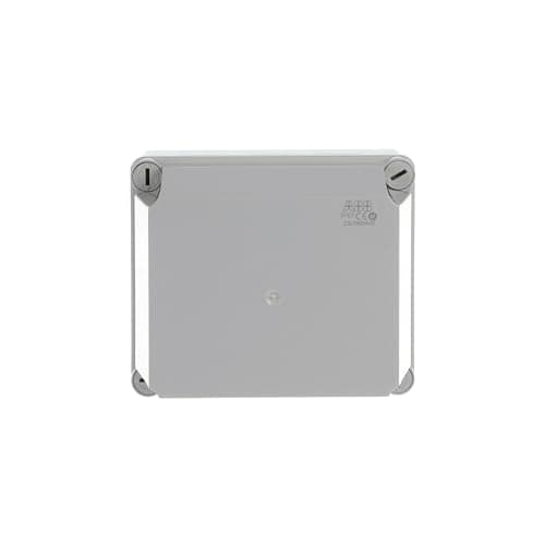 Image of ABB IP65 Junction Box • Fully Dust Sealed Enclosure • Waterproof Electric Cable Connector Unit • Shockproof Adaptable Indoor/Outdoor Box • 160 x 135 x 150mm