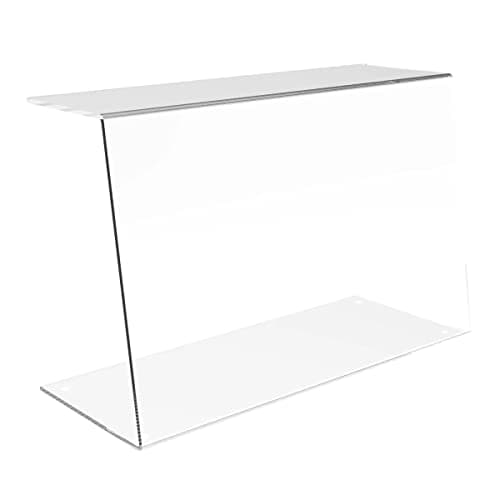 Image of Sneeze Guard Protection Screen 1000mm Clear Acrylic Perspex Hygienic Food Cake Display Stand