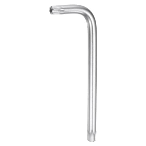 Image of sourcing map T45 Tamper Proof Torx Star Key Bit Wrench 4.49" L-Shaped 6 Points Wrenches Chrome-Vanadium Steel Hand Tool for Automotive/Home Repairs