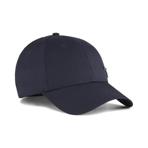 Image of PUMA Unisex Essentials Metal Cat Baseball Cap, PUMA Navy, M