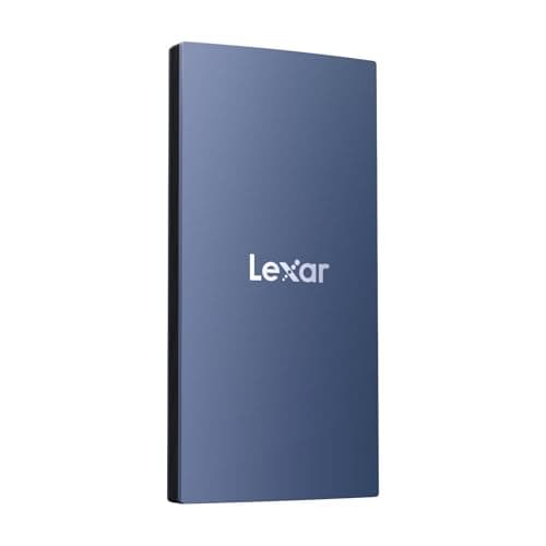 Image of Lexar ES3 External SSD 1TB, USB3.2 Gen2 Portable SSD, PSSD up to 1050MB/s Read, 1,000MB/s Write, External Solid State Drive Compatible with iPhone15 Series/Mac/PS5/XBOX/Laptop/PC (Blue)