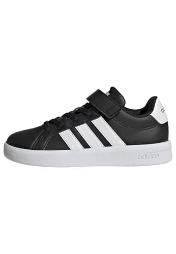 Image of adidas Unisex Kids Grand Court 3.0 Shoes Children, core Black/FTWR White/FTWR White, 1 UK