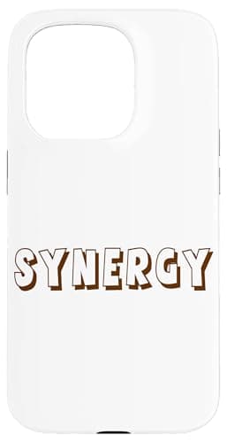 Image of Synergy T Shirt TShirt Team Building Gym Muscle Men Women Case for iPhone 15 Pro
