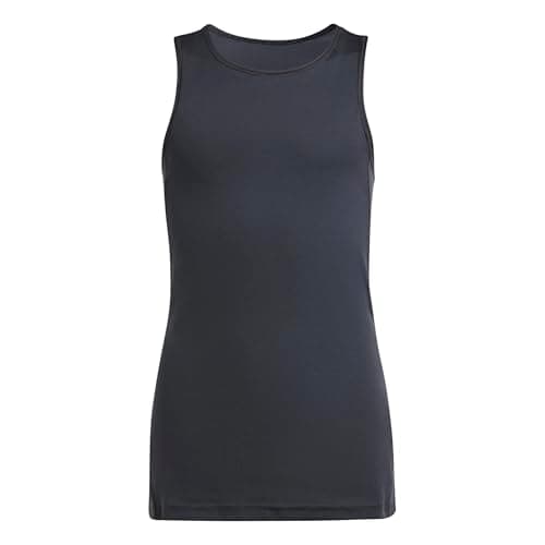 Image of adidas Girl's Girls Club Tank TOP, Black/Black, 9-10 Years