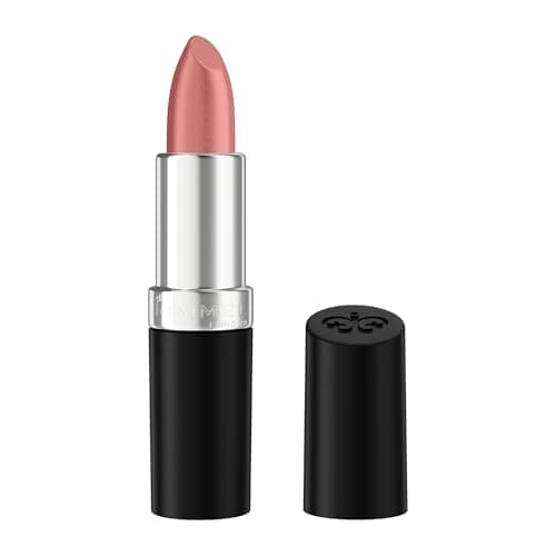Image of Rimmel Lasting Finish Lipstick 290 Sunset Rose, Creamy Satin Finish, Long Lasting 8 HR Wear, Comfortable Formula, Rich Pigment