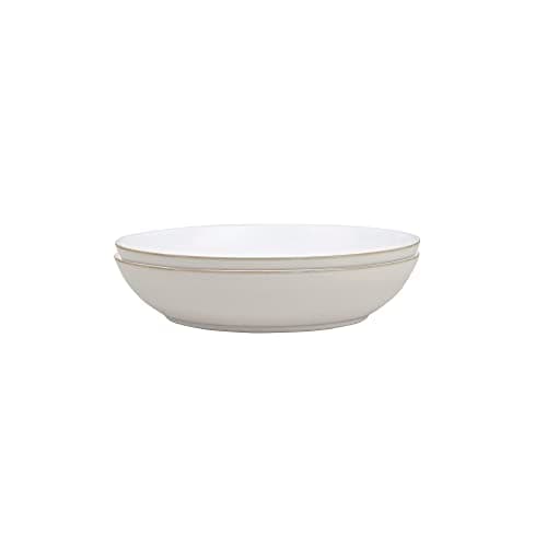 Image of Denby Natural Canvas Pasta Bowl Set Of 2, White
