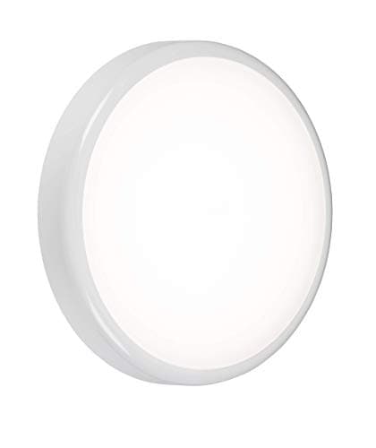 Image of Knightsbridge 230V IP65 20W CCT Adjustable LED Bulkhead with Sensor