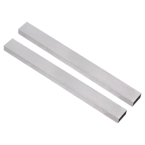 Image of sourcing map Lathe Tool Bit 10mm x 20mm x 200mm, Square Lathe Turning Tool Blanks, HSS (High Speed Steel) Rectangular Fly Cutter Mill Blank, 2pcs