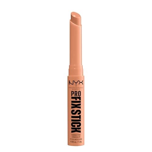Image of NYX Professional Makeup Correcting Concealer Stick, Covers Blemishes, Dark Spots and Discolouration, 12H Wear, Vegan Formula, Pro Fix Stick, Dark Peach