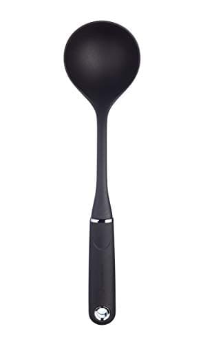 Image of MasterClass Soup Ladle with Soft Grip Handle, Non Stick Safe Nylon, 34 cm