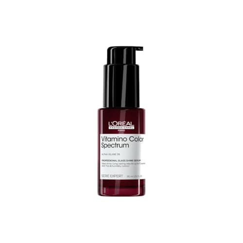 Image of L'Oréal Professionnel Glass Shine Serum, Concentrated Serum Mirror, Protects & Provides Intense Shine, Vitamino Color Spectrum, 30ml