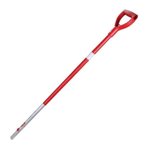 Image of WOLF-Garten ZMAD Multi-Change Aluminium D-Grip Handle, Red, 85 cm