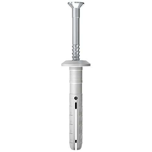 Image of Fischer 522948 6 x 35/5 mm N F Hammer Fix Nail Screw with Plug - Zinc (100-Piece)