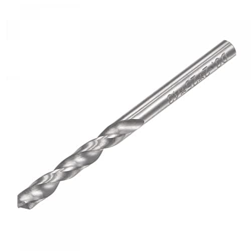 Image of sourcing map Solid Carbide Drill Bits, 3.2mm C2/K20 Tungsten Carbide Jobber Drill Bits Straight Shank Drilling Tool for Stainless Steel Aluminum Iron Metal Plastic