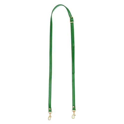 Image of YELARXI Purse Strap Replacement PU Crossbody Adjustable Long Strap with Gold Swivel Clasps, 43-47 Inch Fit for Handbag Shoulder Shoulder Bag (Green)
