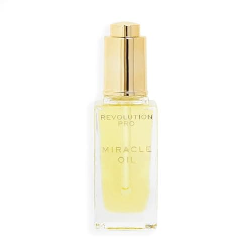 Image of Revolution Pro, Miracle Oil, Nourishing and Plumping Face Oil, Smoothing, Infused with Botanical Collagen, 30ml