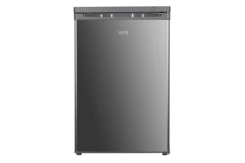 Image of HADEN 85L Under Counter Freezer - 55cm, Manual Defrost, 4 Draws - Mechanical Temperature Control - Silver Freestanding Freezer