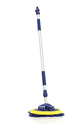 Image of Streetwize SWCWB9 Telescopic Water Flow Brush - Extendable Telescopic Handle, Adjustable Use