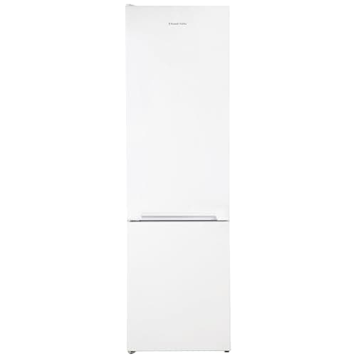 Image of Russell Hobbs Freestanding Fridge Freezer, 54cm Wide, 180cm High, 204L Fridge Space, 84L Freezer Space, 4 Shelves, 4 Door Racks, Eco Friendly, White, RH180FF541E1W
