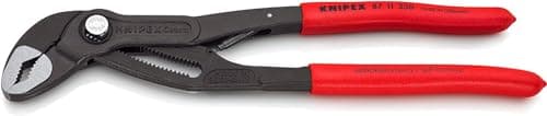 Image of KNIPEX Cobra...Matic Water Pump Pliers with Non-Slip Plastic Coating 250 mm, 87 11 250