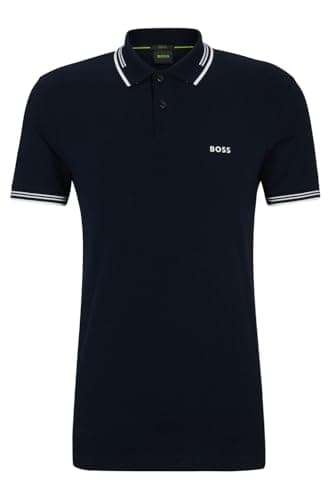 Image of BOSS Paul Men's Polo Shirt, Dark Blue402, XXL