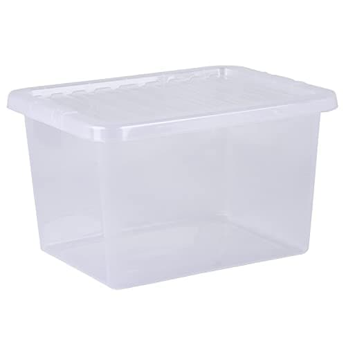 Image of Wham Pack 5 Crystal 25L Box & Lid Clear