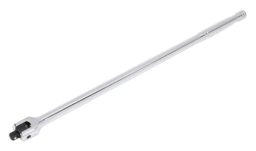 Image of Sealey AK729 - 3/8in Sq Drive Breaker Bar / Pull Bar 450mm Long - Swiveling Head