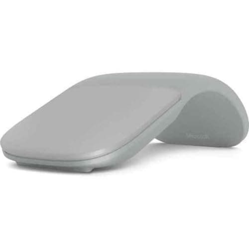 Image of Microsoft ARC Touch Mouse Bluetooth, Ambidextrous, Blue Trace, 1000 DPI, 85.5 g, Grey