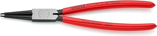 Image of KNIPEX Circlip Pliers for Internal Circlips in Bore Holes with Plastic Coating 225 mm, 44 11 J3