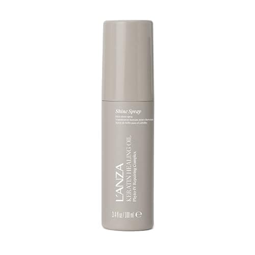 Image of L'ANZA Keratin Healing Oil Lustrous Shine Spray - Heat Protectant Spray for Hair - Tames Frizz, Eliminates Flyaways, and Adds a Sparkling Finish and Silky Feel (100ml)