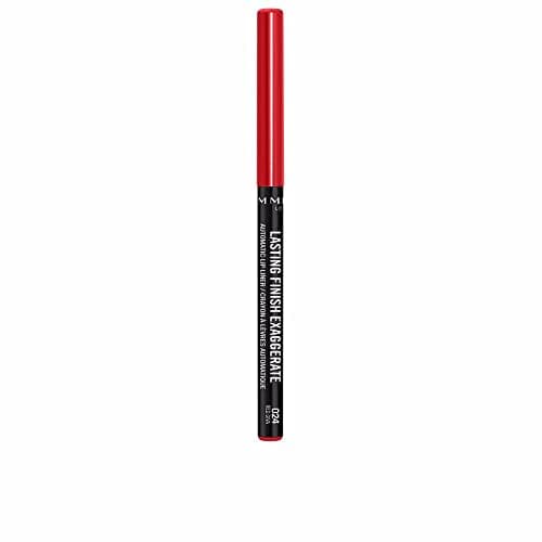 Image of Rimmel London Lasting Finish Exaggerate Lip Liners, 024 Red Diva, 4g