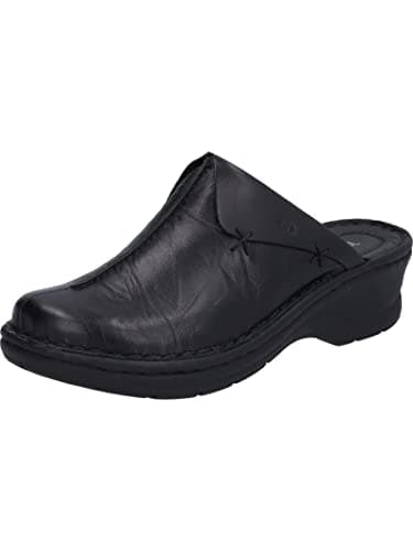 Image of Josef Seibel Women's 56512 Catalonia 48 Clogs, Black (88 600 Black), 6 UK