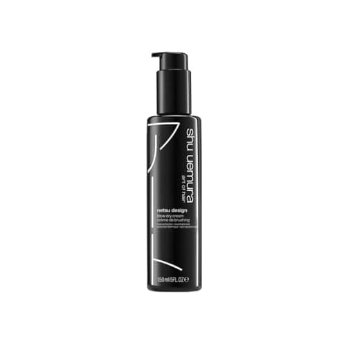 Image of Shu Uemura, Blow-Dry Hair Cream Netsu Design, All Hair Types, Long-Lasting, Anti-Frizz & Protects from Heat, 150 ml