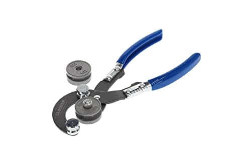 Image of Gedore 241500 Pipe Bending Pliers 4.75 – 10mm, Blue, Black