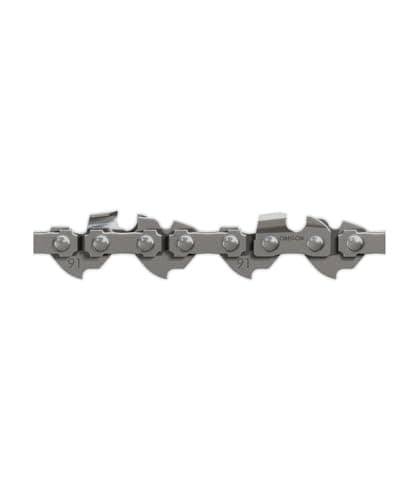Image of Oregon AdvanceCut Chain to fit 16-Inch Titan, Gardenline, Black & Decker, Spear & Jackson, Einhell, Worx, Mac Allister, Handy, Mitox, Mountfield, Ryobi, Qualcast Chainsaws, 57 Drive Links (91PX057E)